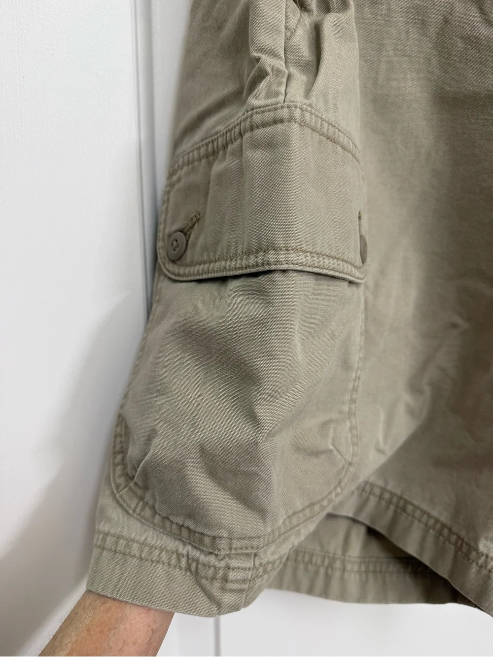Cherokee Men's Cargo Shorts in Khaki Green